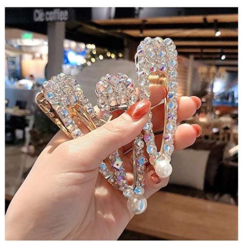 Wind Currents ヘアピン ヘアクリップ 韓国風 パールヘアピン パッチン留め 髪留め ヘ...