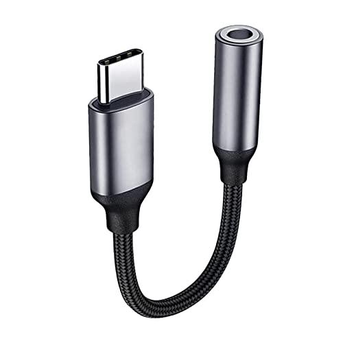 Type-c イヤホン 変換 タイプ イヤホンアダプタ 3.5mm usb-cオーディジャック 電話...