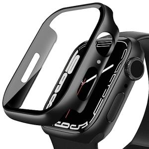 DYAOLE 対応 Apple Watch Series 9/8/7 ケース 41mm アップルウォッチ9/8/7 ケース 41mm 対応 アップルウォッチ カバー ガラスフィルム 一体型 Appleの商品画像