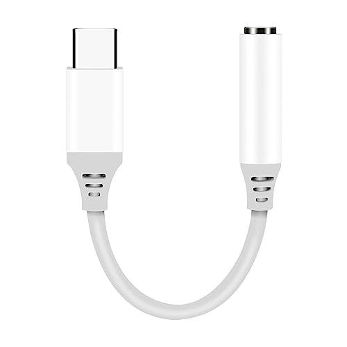 ENVEL イヤホン ジャック 変換 タイプc イヤホン アダプター USB Type C 3.5 ...