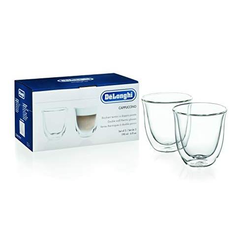 DeLonghi(デロンギ) ダブルウォールグラス カプチーノ 190ml(2個セット) DWG2S...