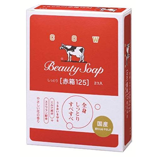 牛乳石鹸共進社 カウブランド 赤箱 １２５ｇ×２コ入り×6個