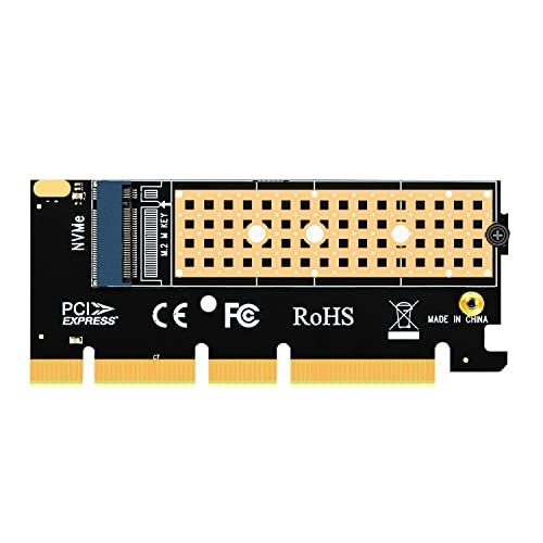 GLOTRENDS M.2 PCIe NVMe 4.0/3.0 変換アダプター、M.2用 PCI-e...