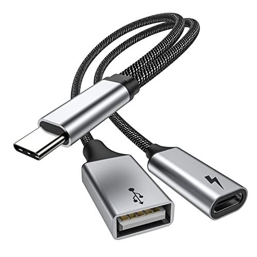 MOGOOD 充電USB C OTGアダプタ付きUSB C OTG Splitter 60 W PD...