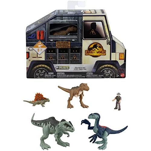 マテル ジュラシックワールド(JURASSIC WORLD) 新たなる支配者 ミニフィギュア マルチ...