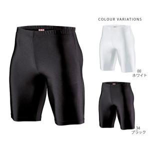 スポーツ ハーフスパッツ インナー P-7090 (wundou) ジュニアから大人サイズまで 男女...