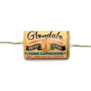 Glendale Paper&amp; Foil tone capacitor .1 MFD/200 VDC...