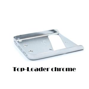 Glendale The vintage "Top-Loader" Blackguard bridge-plate chrome plated 【正規輸入品】 究極のテレキャスターパーツ！｜apollon