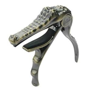 Alice Crocodile Capos Gold (プレックピッカー ワニカポ) わにかぽ