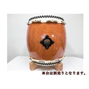 三島屋楽器店 宮太鼓 合成欅 1尺4寸（直径約42センチ) 長胴太鼓