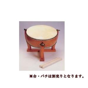 三島屋楽器店 民謡平太鼓 本欅 1尺4寸 (直径約42センチ） ※太鼓本体のみ  (NO.31497...