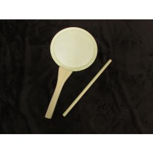 団扇太鼓御題目入7寸 (革面直径21cm） うちわ太鼓・お会式・御会式