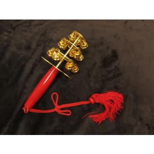 三島屋楽器店 神楽鈴 大 スタンドセット!! かぐら鈴台 【七五三鈴/巫女