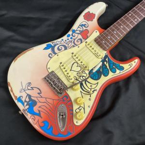 Vintage V6MRHDX Thomas Blug Signature Electric Guitar Summer of love【月末SALE！】｜apollon