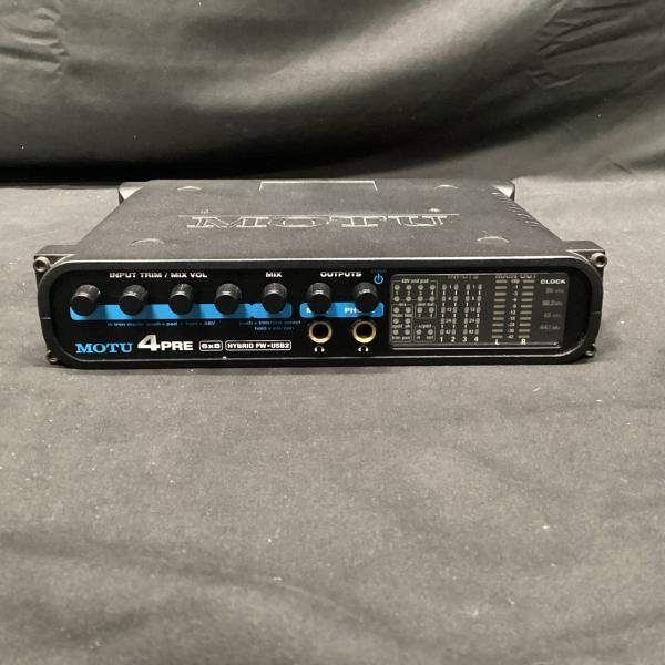 MOTU 4Pre(モツ USB オーディオインターフェイス コンパクト)【長岡店】