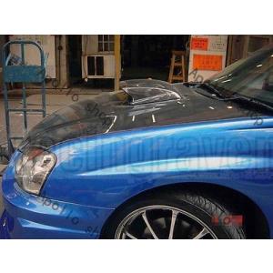 ☆スバル インプレッサ 8th GD GG WRX STI 2004-2005用 FRP製 未塗装 ...