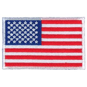 東洋マーク アメリカ合衆国 国旗 刺繍 ワッペン 接着芯タイプ A-39の商品画像