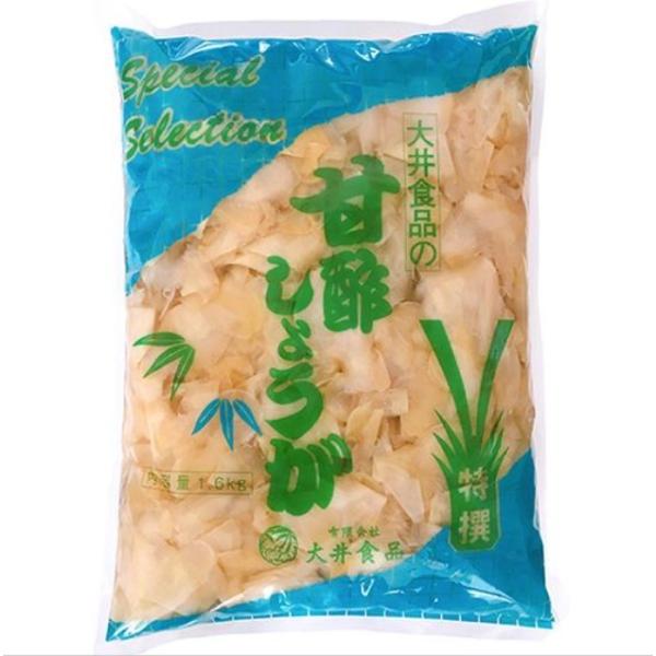 業務用 甘酢しょうが 白 1.6kg 漬物 生姜 ガリ [7097917]