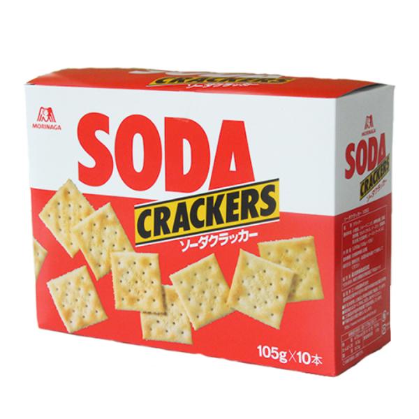 森永 ソーダ クラッカー 105g×10袋  [ 1397162 ]