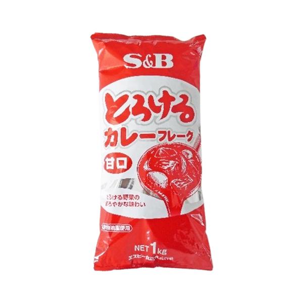 エスビー とろける カレー フレーク 甘口 1kg ( カレールウ )[506266]