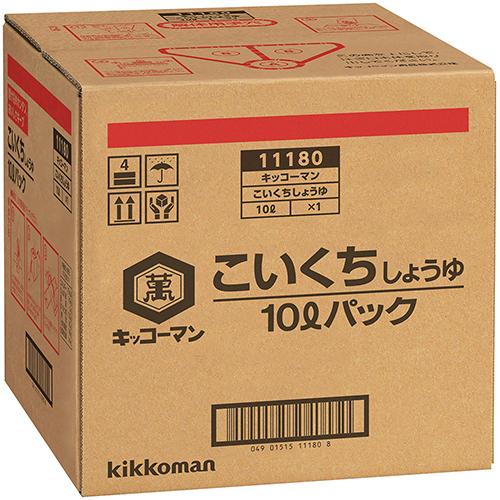 キッコーマン 濃口醤油 10L ( ショーリ―パック )  [ 512011 ]