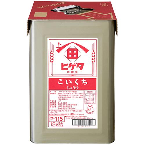 濃口醤油 18L [512121]