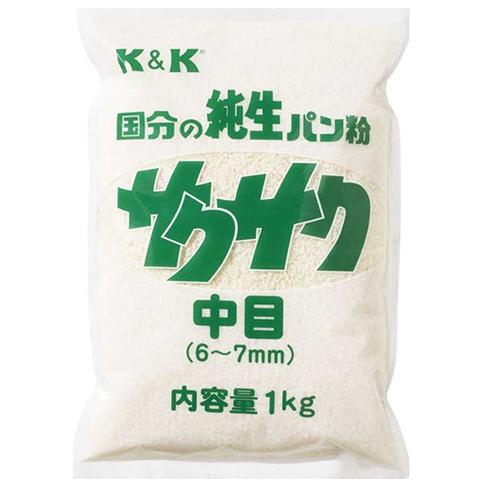 K＆K 純生パン粉 中目 1kg [1218999]