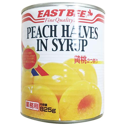 EAST BEE ピーチ 2号缶 ( もも / 桃 / 缶詰 / 果物 / くだもの / フルーツ ...