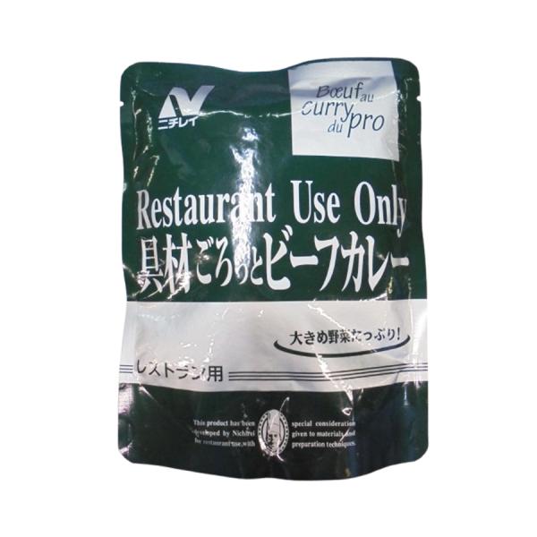 ニチレイ 具材 ごろっと ビーフ カレー 220g[7096646]