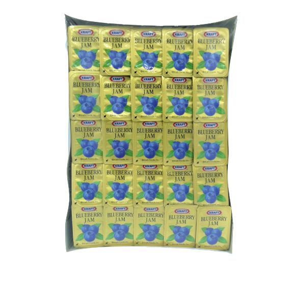 森永 クラフト ブルーベリージャム 14g×50個 ( ポーションタイプ / 個食 / バイキング ...