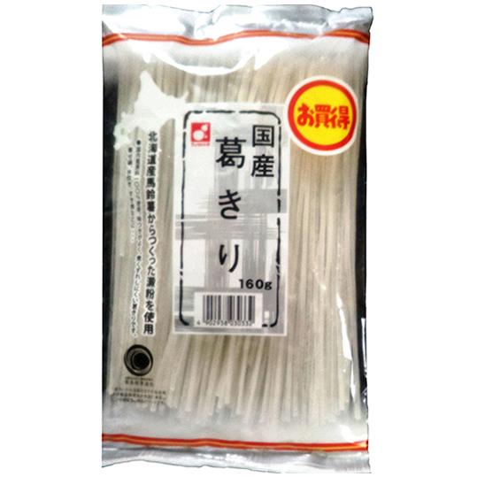 森井食品 国産葛きり 160g [7097303]
