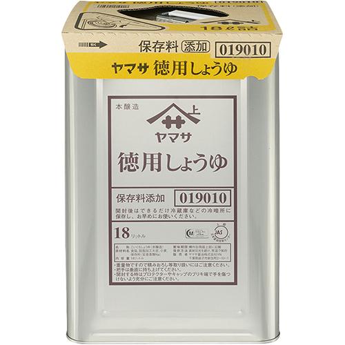 徳用しょうゆ 天パット 18L [571087]