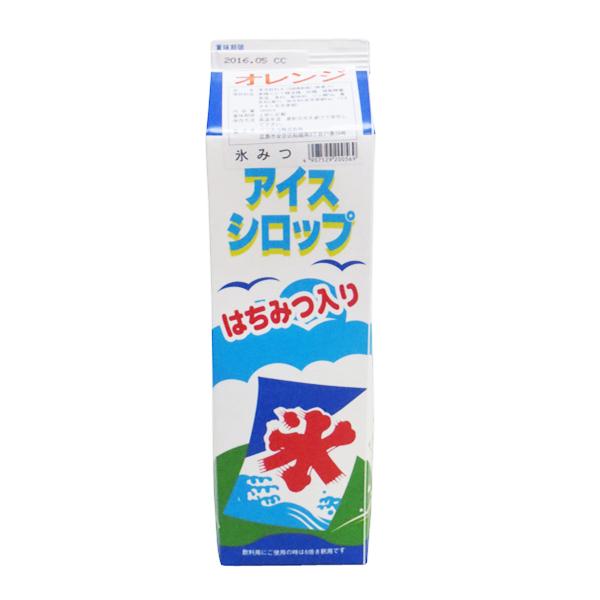 フジスコ 氷みつ オレンジ 1.8L ( 無果汁 かき氷 シロップ 蜜柑 )[355012]
