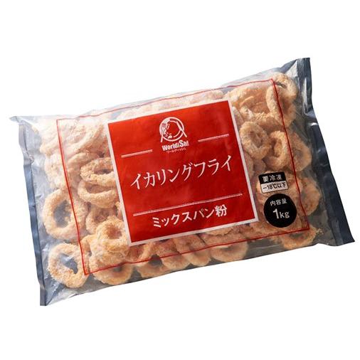 業務用 冷凍 イカリング フライ 1kg ( ミックスパン粉 / いか / 揚げるだけ )  [ 7...