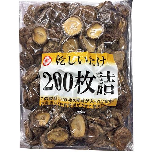 乾燥 椎茸 200枚詰 ( 280g / 中国産 / しいたけ / どんこ )  [ 1311378...