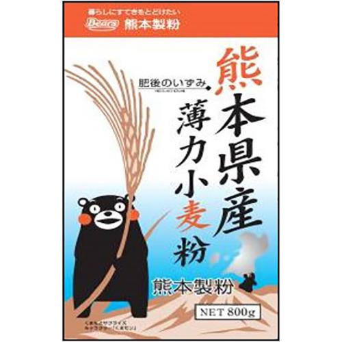 熊本製粉 熊本県産薄力小麦粉 [肥後のいずみ] 800g  [ 1215076 ]