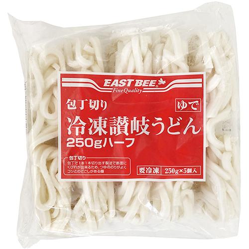 EASTBEE 包丁切り冷凍讃岐うどん(ハーフ) 250g×5玉 EAST BEE [1103827...