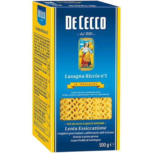 DECECCO ラザニア 500g  [ 1261090 ]