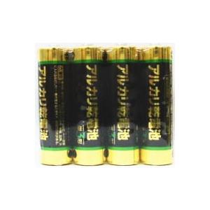 アルカリ乾電池単3形1.5V LR6 4個パックの商品画像