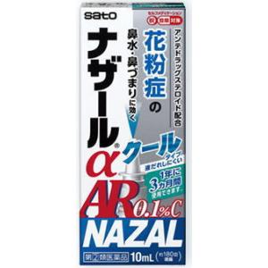 10ml ナザールαAR0.1%C<季節性アレルギー専用> 指定第２類医薬品 1個 第