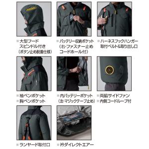 バートル BURTLE エアークラフト AC1...の詳細画像3