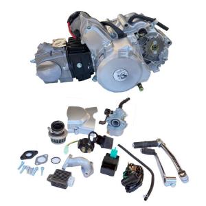 中華エンジン125cc セル付き4速 モンキー 田中商会直営店】セル付／125ccエンジン 12Vオールキット