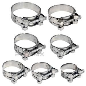 ステンレス マフラーバンド クランプ サイレンサー 締め付けバンド