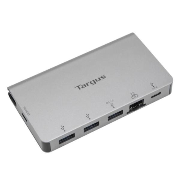 Targus USB-C Multi-Port Hub Ethernet Adapter 100W ...
