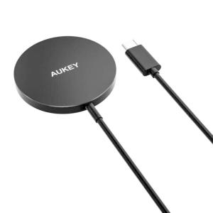 AUKEY(オーキー) ワイヤレス充電器 MagSafe対応 Aircore 10W ブラック｜appbankstore