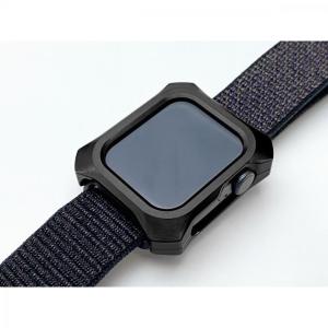 ギルドデザイン Solid bumper ソリッドバンパー for Apple Watch 40mm、Series4.5.6/SE用 ブラック｜appbankstore