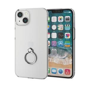 ハードケース リング付き シルバー iPhone 13｜appbankstore