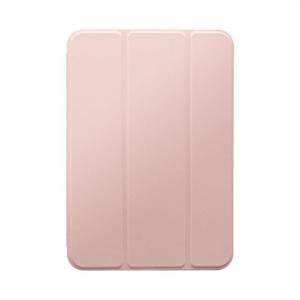 LEPLUS 背面クリアフラップケース ピンク 8.3インチ iPad mini 第6世代