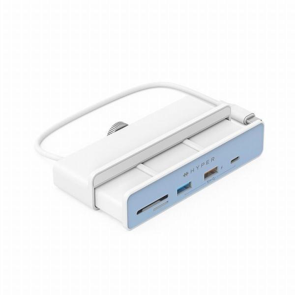 HYPER HyperDrive 6in1 USB-C Hub for iMac24 クランプ式 i...