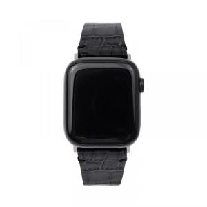 ABBI SIGNATURE LIPARI イタリアンレザーバンド for Apple Watch 49/45/44/42mm ブラックの商品画像